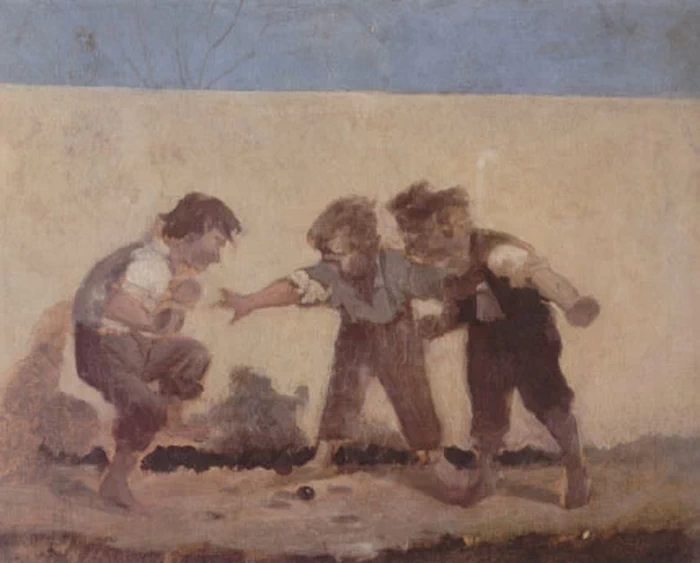 Il gioco della buchetta - Museo civico Giovanni Fattori, Livorno